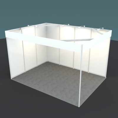 Beispiel Eckstand 4 × 3 m